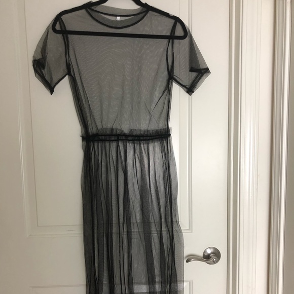 Shear black dress - Picture 1 of 2